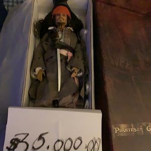 From the Pirates of the Caribbean johnnydepp door art